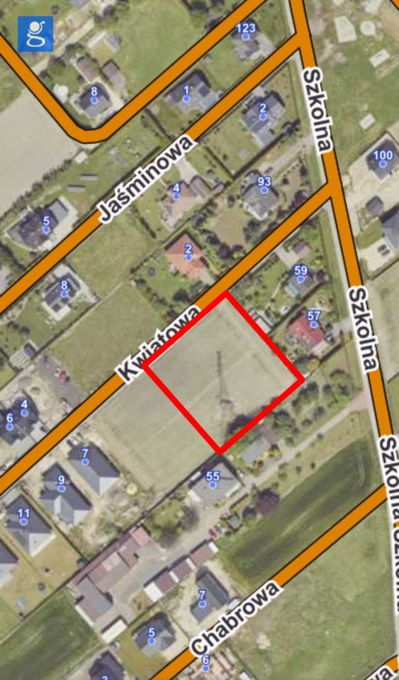 Działka budowlana Chudów. Zdjęcie 1
