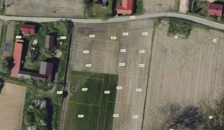 Działka budowlana Wieszczyce, Brak