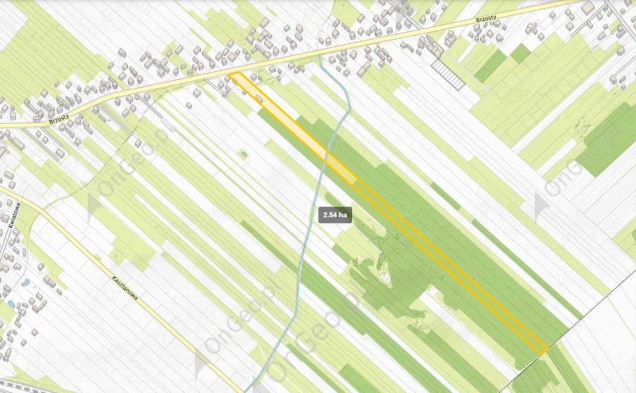 Działka rolna Maków, ul. Brzosty. Zdjęcie 4