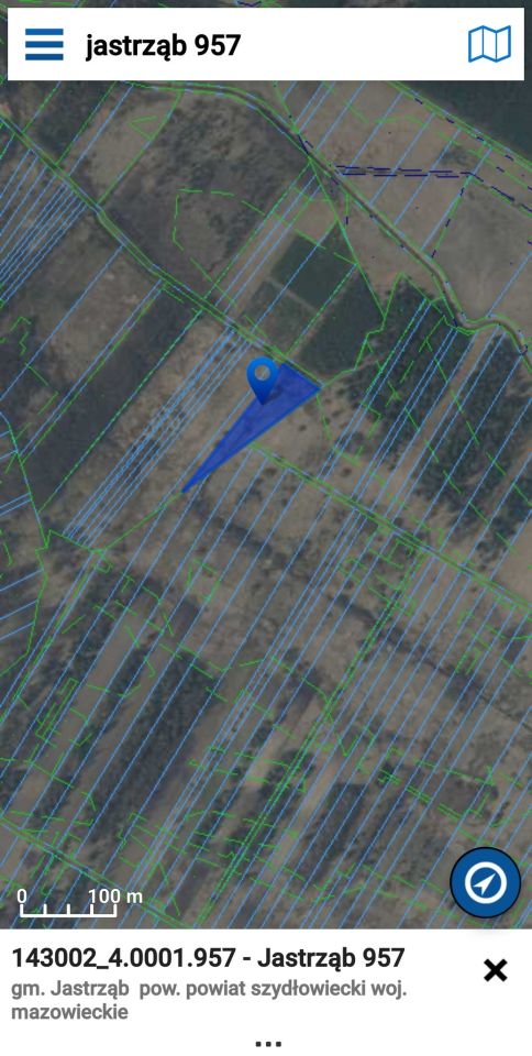 Działka rolna Jastrząb
