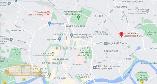 Mieszkanie 3-pokojowe Kraków Grzegórzki, ul. płk. pil. Stefana Łaszkiewicza. Zdjęcie 9