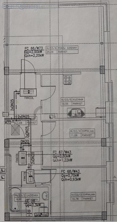 Mieszkanie 3-pokojowe Kraków Stare Miasto, ul. Napoleona Cybulskiego. Zdjęcie 16