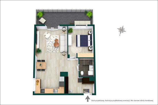 Mieszkanie 2-pokojowe Warszawa Białołęka, ul. Geodezyjna. Zdjęcie 40