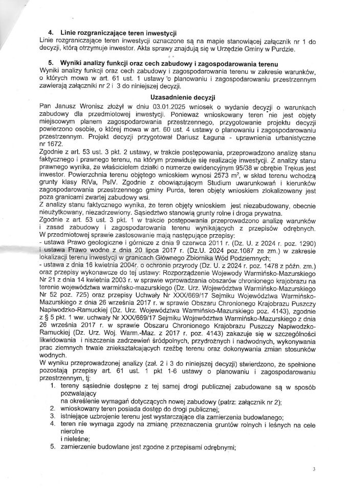 Działka budowlana Trękus. Zdjęcie 10