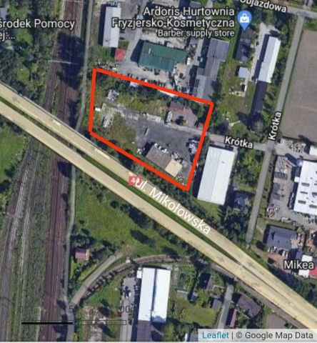 Działka inwestycyjna Tychy, ul. Mikołowska. Zdjęcie 1