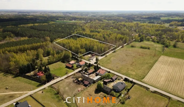 Działka leśna Poschła