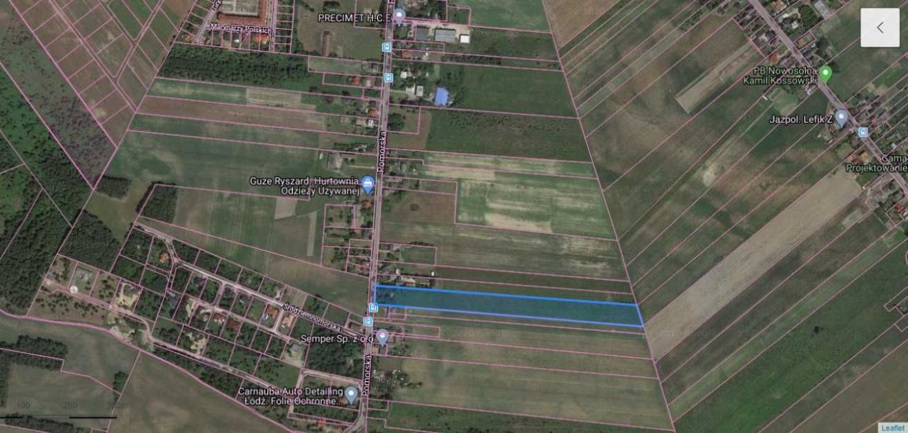 Działka inwestycyjna Łódź Widzew, ul. Pomorska. Zdjęcie 5