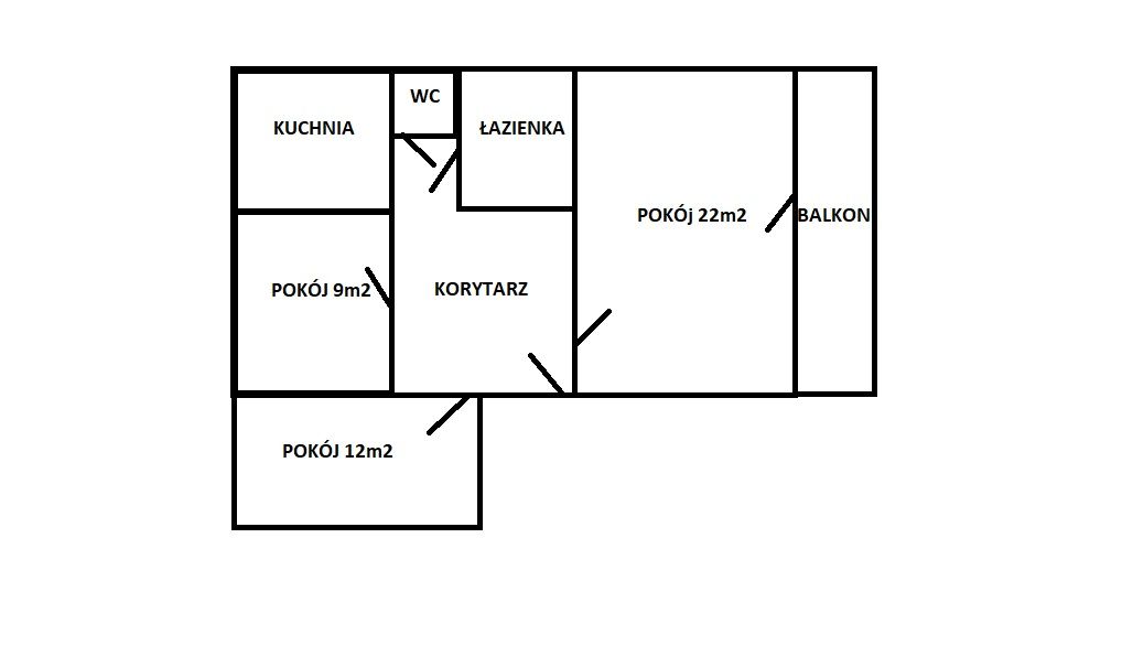 Mieszkanie 3-pokojowe Szczecin Zdroje, ul. Młodzieży Polskiej. Zdjęcie 10