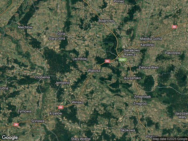 Działka inwestycyjna Wąsosz. Zdjęcie 1