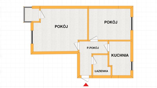 Mieszkanie 2-pokojowe Elbląg Centrum. Zdjęcie 8