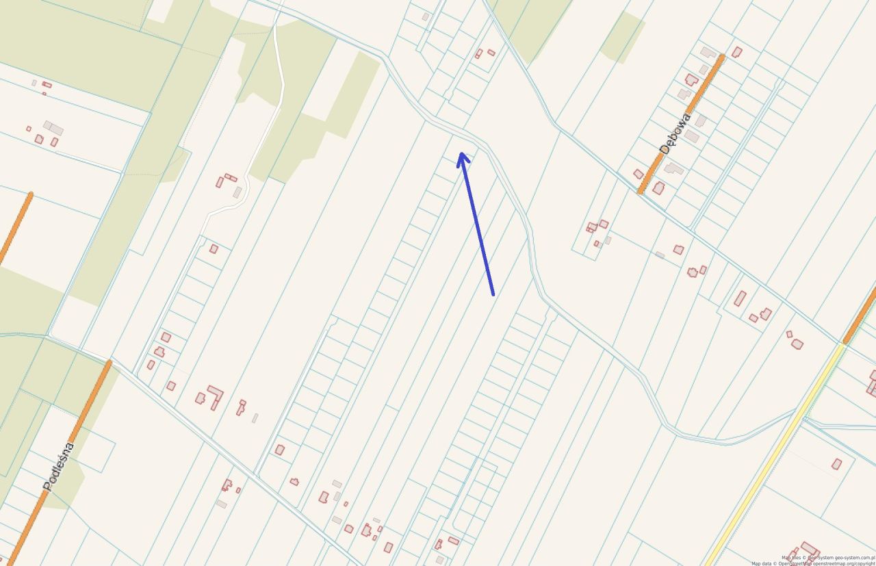 Działka budowlana Janów Ruszki. Zdjęcie 18