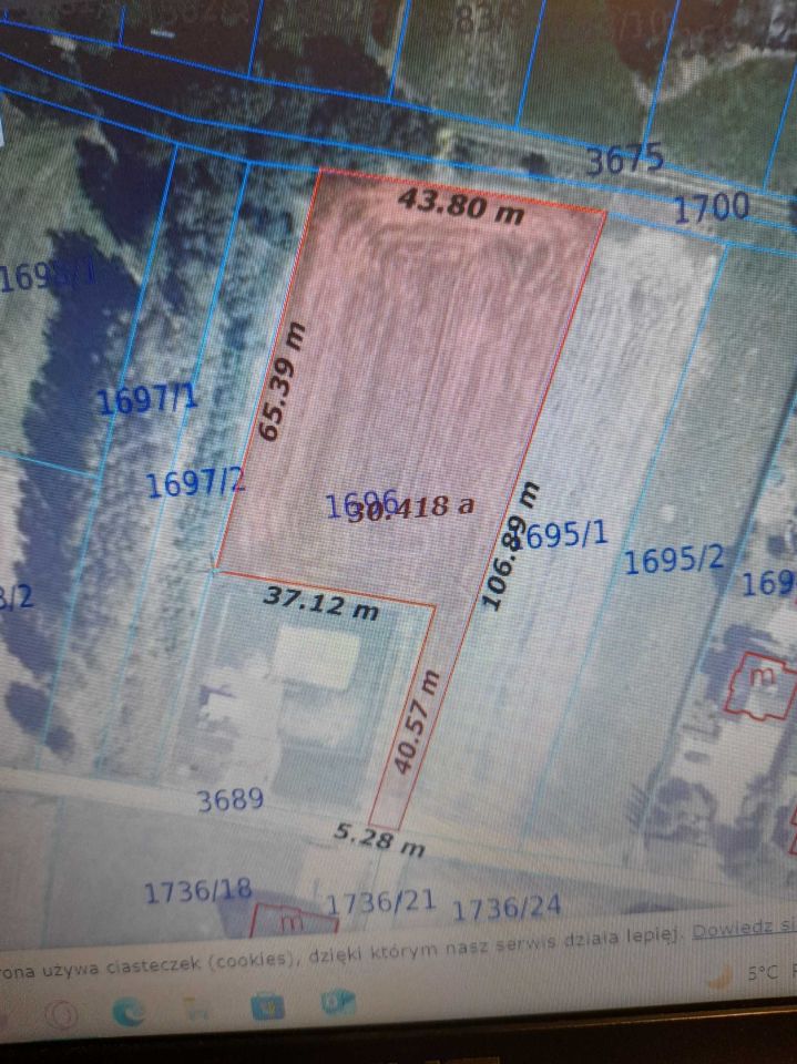 Działka budowlana Roczyny, ul. Jesionowa. Zdjęcie 4