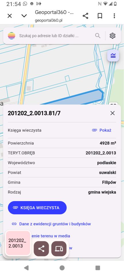Działka rolno-budowlana Olszanka. Zdjęcie 3