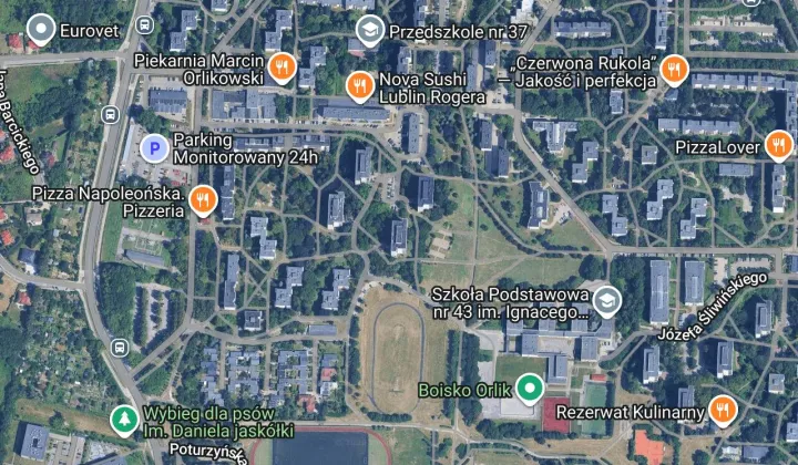 Mieszkanie 1-pokojowe Lublin Czechów Górny, ul. Króla Rogera