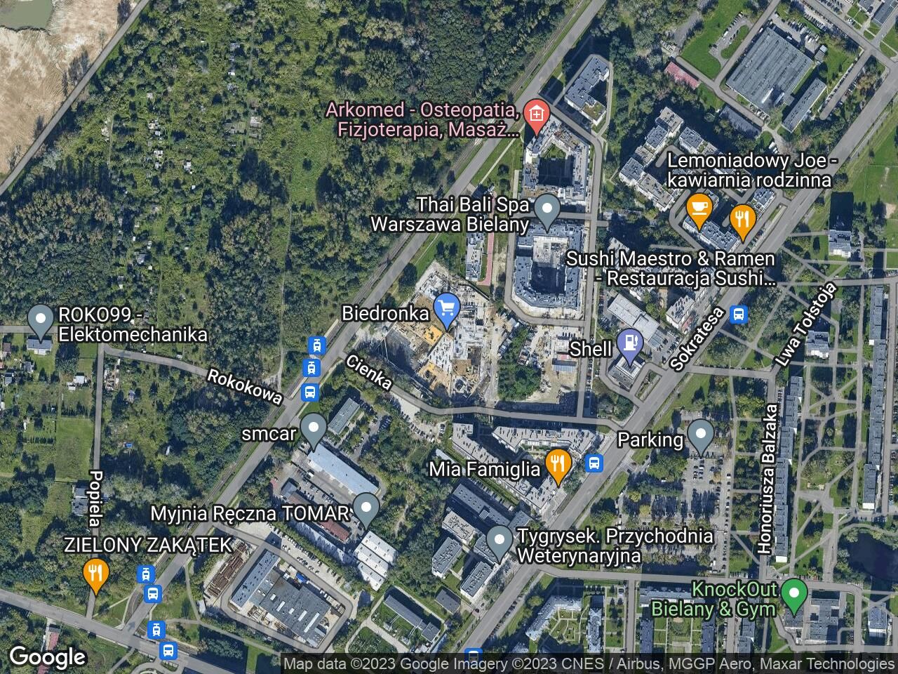 Garaż/miejsce parkingowe Warszawa Bielany, ul. Tomasza Nocznickiego