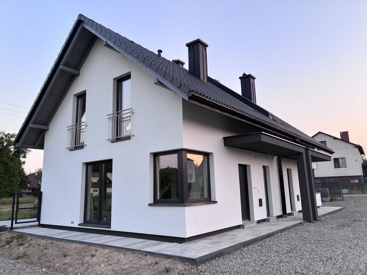 bliźniak, 3 pokoje Leśna, ul. Astrowa. Zdjęcie 2