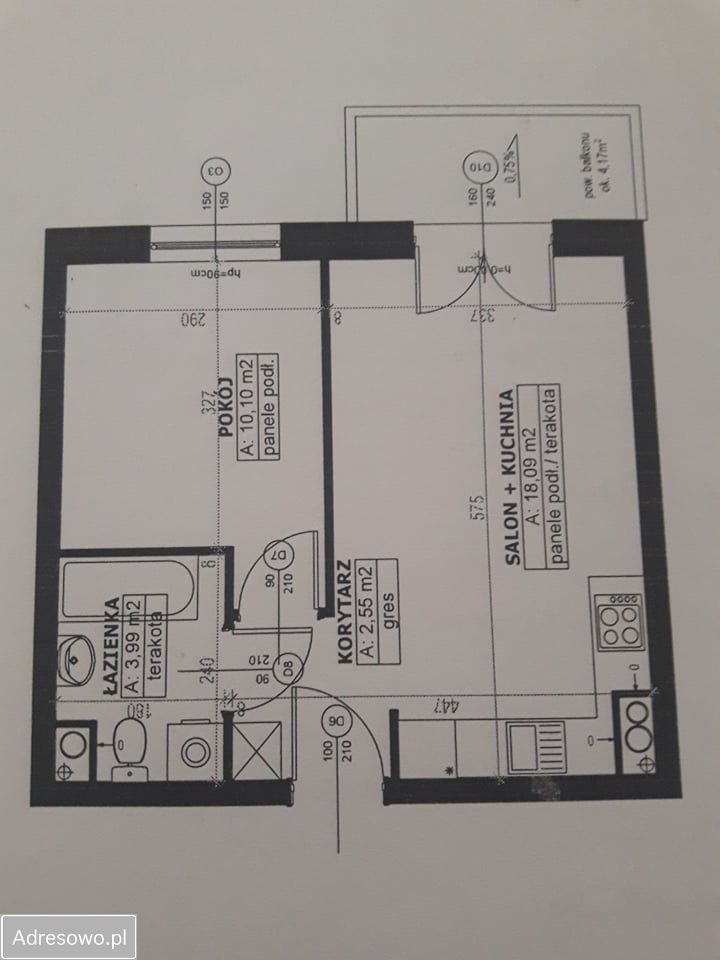 Mieszkanie 2-pokojowe Białystok, al. Jana Pawła II. Zdjęcie 1