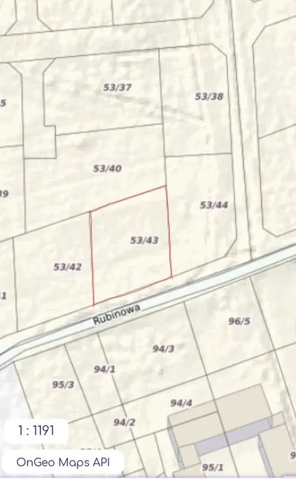 Działka budowlana Krzeczyn Wielki, ul. Rubinowa. Zdjęcie 4
