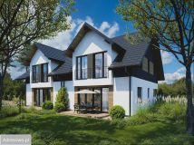 bliźniak, 4 pokoje Charzyno