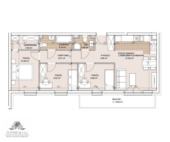 Mieszkanie 4-pokojowe Wrocław Stare Miasto, ul. Gnieźnieńska. Zdjęcie 1