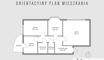 Mieszkanie 3-pokojowe Warszawa Ursus, ul. Królów Polskich