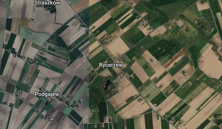 Działka rolna Rycerzew