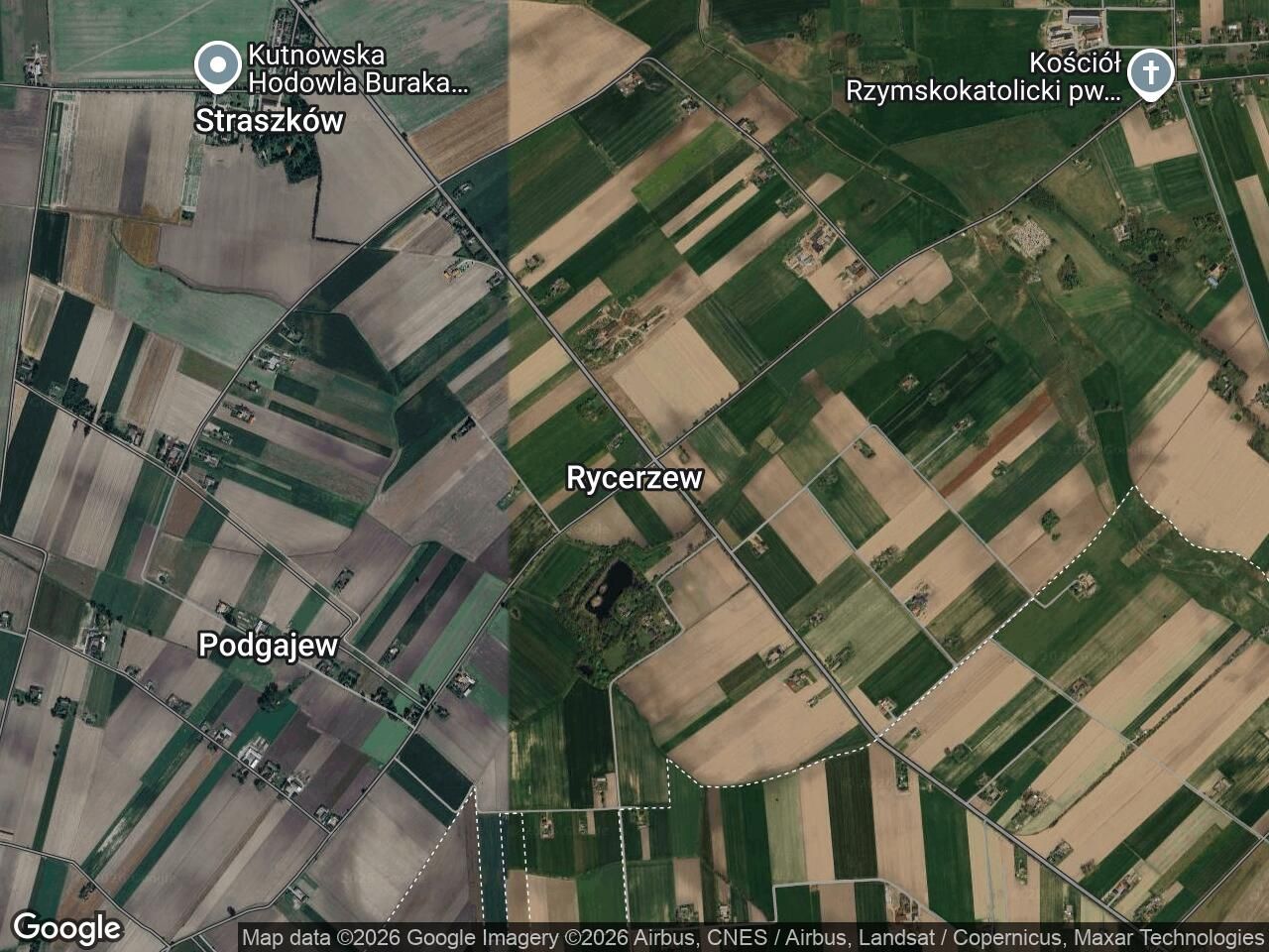 Działka rolna Rycerzew. Zdjęcie 1