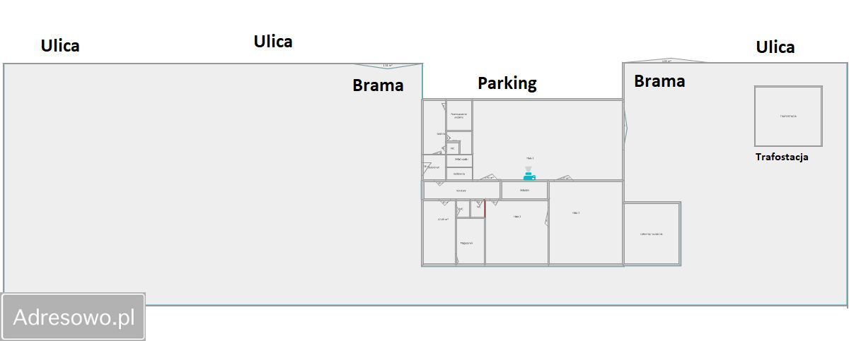 Hala/magazyn Bystrzyca Kłodzka, ul. Kolejowa. Zdjęcie 2
