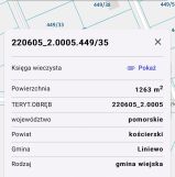 Działka rolno-budowlana Liniewo. Zdjęcie 1
