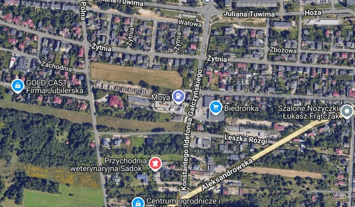 Garaż/miejsce parkingowe Zgierz Kontrewers, ul. Konstantego Ildefonsa Gałczyńskiego