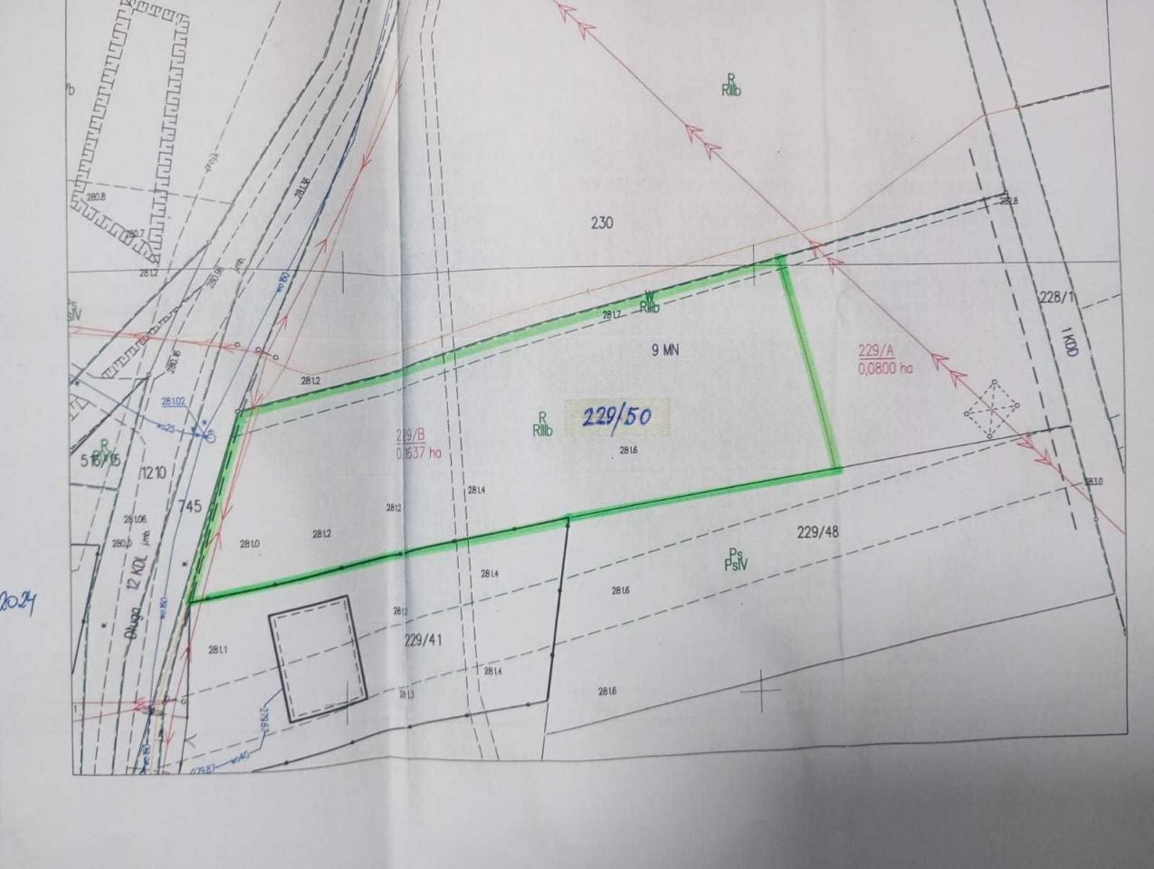 Działka budowlana Pierściec. Zdjęcie 4