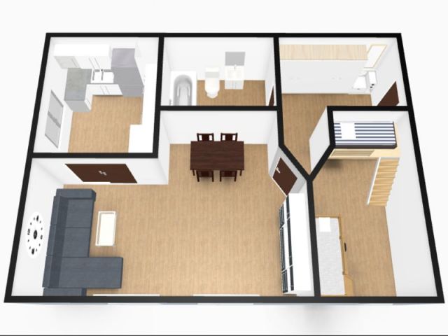 Mieszkanie 2-pokojowe Żary, ul. Witosa. Zdjęcie 1