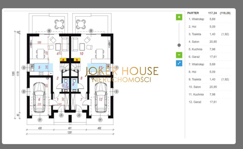 bliźniak, 4 pokoje Zabajka. Zdjęcie 5