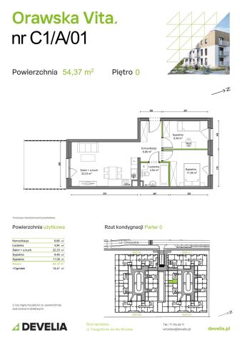 Mieszkanie 3-pokojowe Wrocław Ołtaszyn, ul. Orawska. Zdjęcie 8