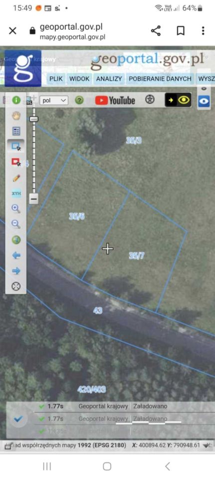 Działka budowlana Urszulin. Zdjęcie 3