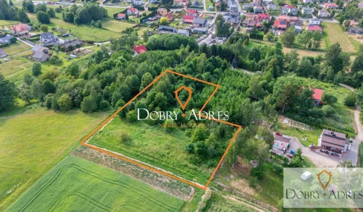 Działka rolna Rzeszów Przybyszówka, ul. Leśne Wzgórze