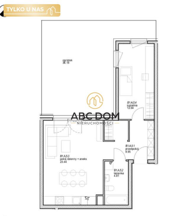 Mieszkanie 2-pokojowe Pruszcz Gdański, ul. Azaliowa. Zdjęcie 12