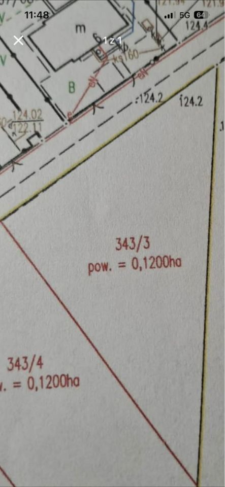 Działka budowlana Grzymalin. Zdjęcie 2