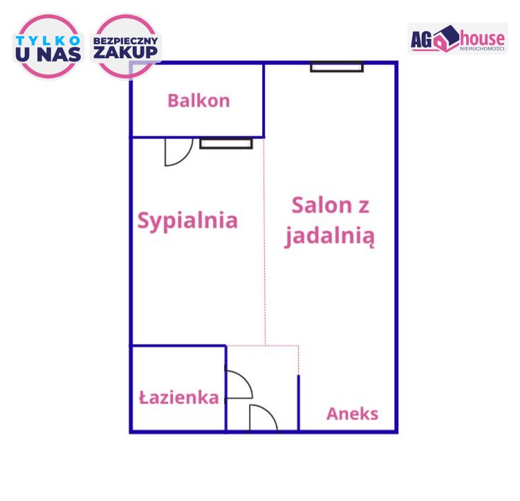 Mieszkanie 2-pokojowe Gdańsk Wrzeszcz, al. gen. Józefa Hallera. Zdjęcie 8