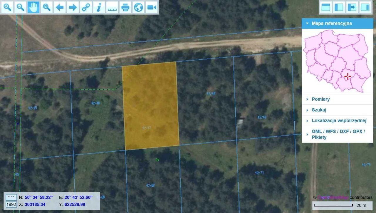 Działka budowlana Śladków Mały. Zdjęcie 4