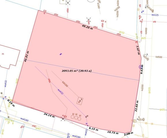 Działka budowlana Suchy Dwór, ul. Wrocławska. Zdjęcie 8