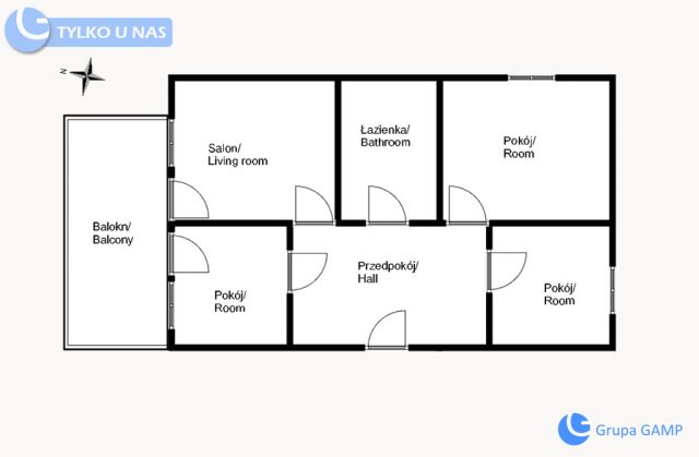 Mieszkanie 4-pokojowe Kraków Czyżyny, ul. Sołtysowska. Zdjęcie 10
