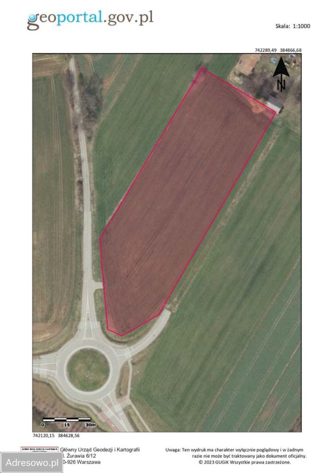 Działka inwestycyjna Dębówka. Zdjęcie 2