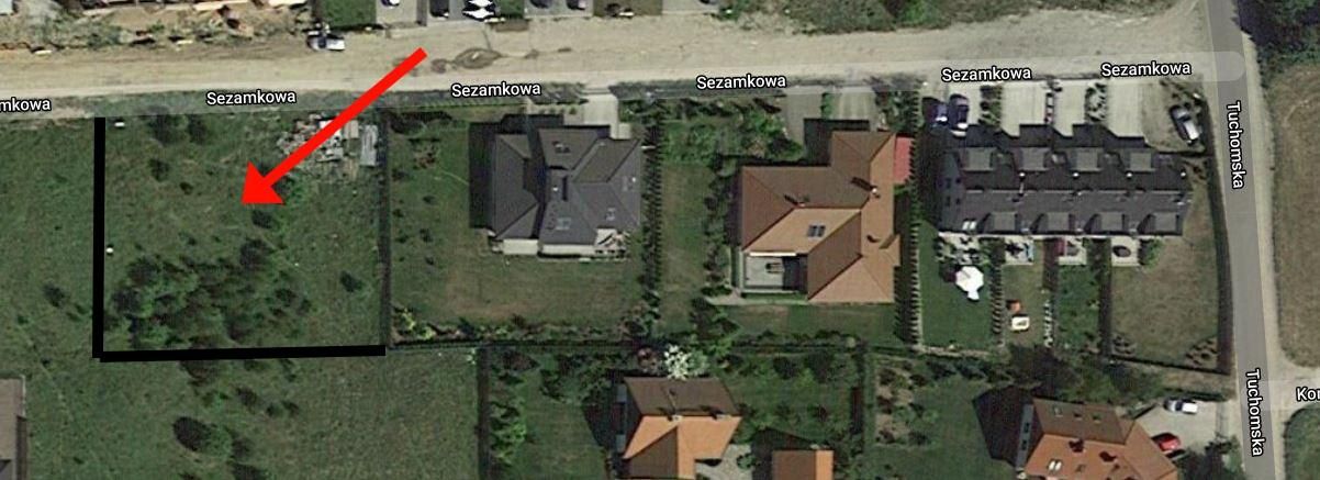 Działka budowlana Banino, ul. Sezamkowa. Zdjęcie 1