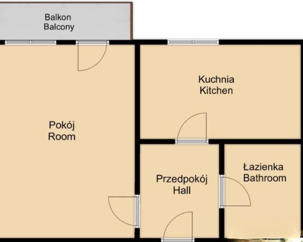 Mieszkanie 1-pokojowe Radom Ustronie, ul. Jurija Gagarina. Zdjęcie 16