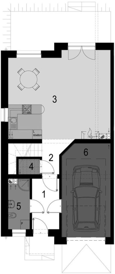 bliźniak Gęsiniec, ul. Lipowa. Zdjęcie 6