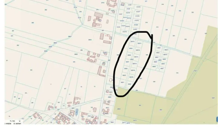 Działka budowlana Osiek