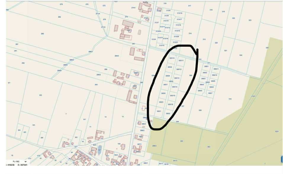 Działka budowlana Osiek