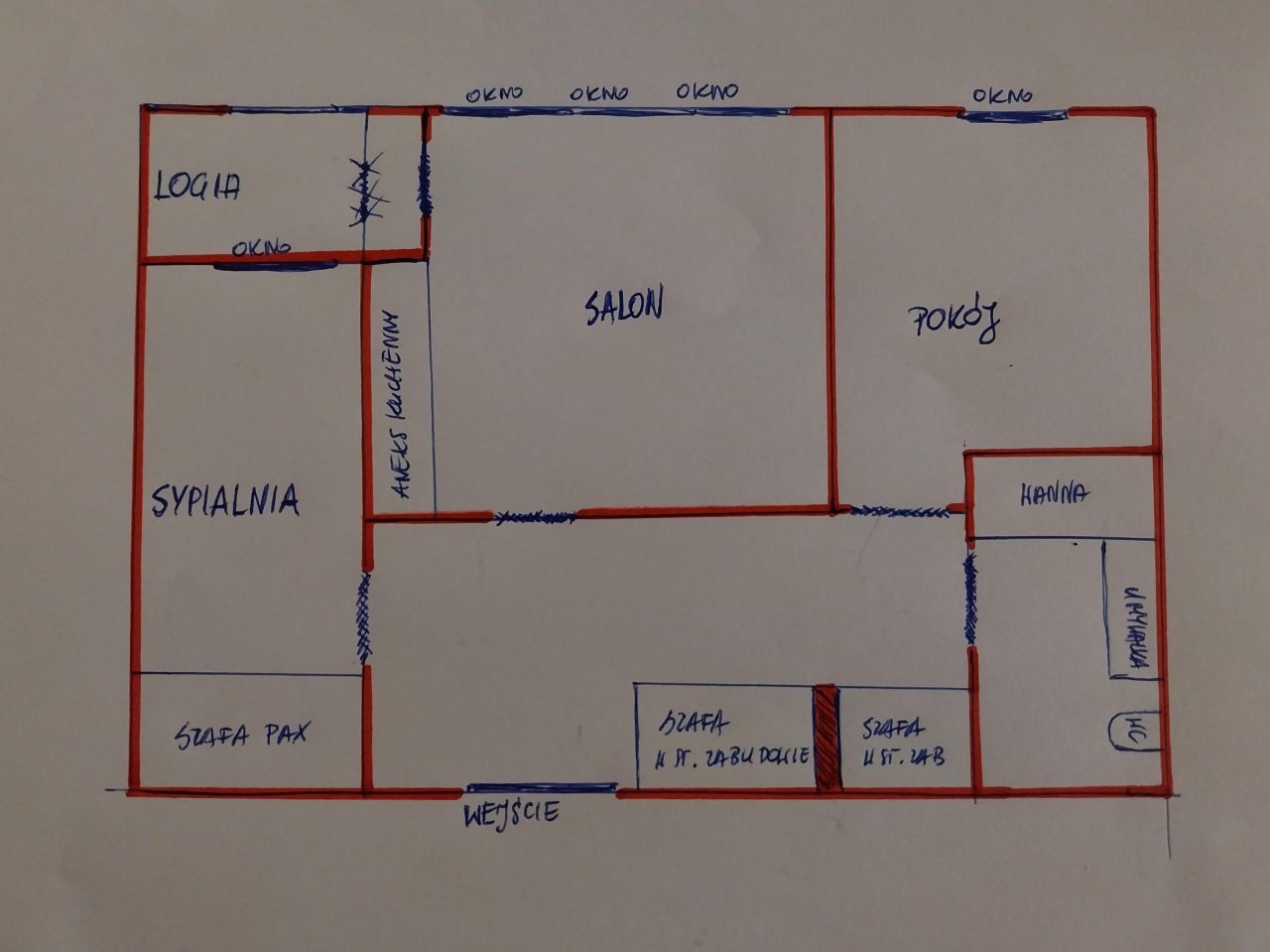 Mieszkanie 3-pokojowe Warszawa Wola, ul. Jana Olbrachta. Zdjęcie 17