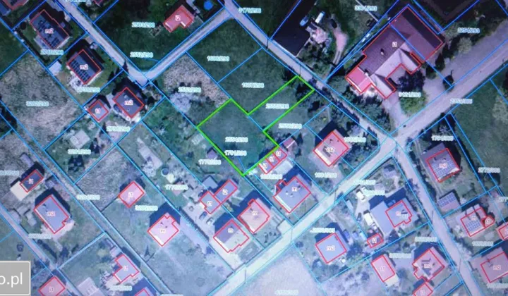 Działka budowlana Rybnik Kamień pod Rzędówką, ul. Gminna